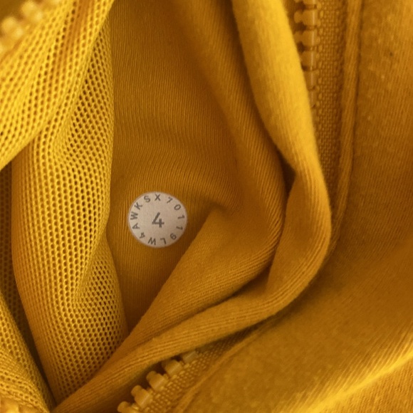rare* LULULEMON yellow define jacket - Picture 3 of 4
